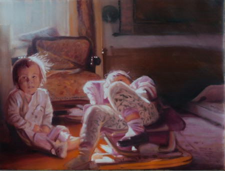 Napsütés 60x80cm olaj vászon
